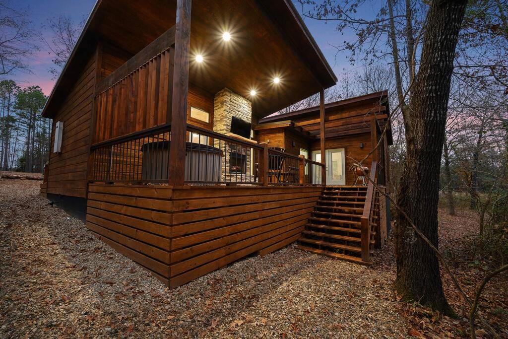 Diamond Cabin W/ Jet Shower & Secluded Back Deck! Broken Bow Kültér fotó